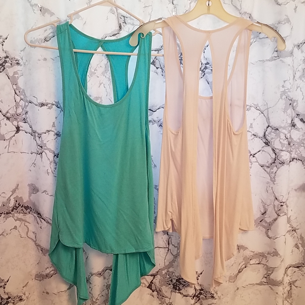 Open Back Yoga Tops